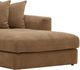 Dovetail Furniture Erica 3-Piece Brown Right-Arm Facing Chaise Sectional Set-5