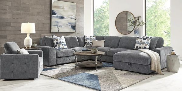 Lifestyle Sectional Left Arm Storage Chaise