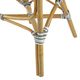 A & B Home Bistro Light Brown Arm Chair -2
