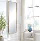 Uttermost® Belvoir Antique Brass Large Mirror-1