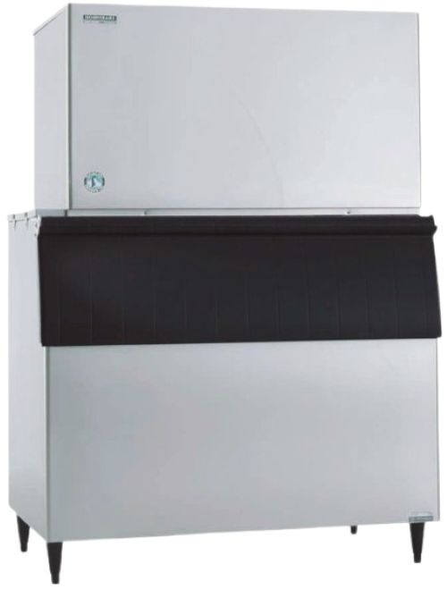 Hoshizaki Crescent® Cuber 48" 1671 lb. Stainless Steel Water-Cooled 3 Phase Ice Maker-1