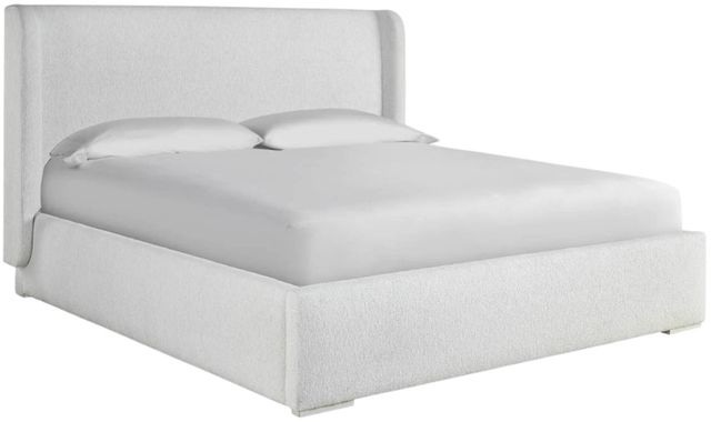 Universal Explore Home™ Tranquility Miranda Kerr Home Restore Cottony Ivory California King Upholstered Panel Bed-0