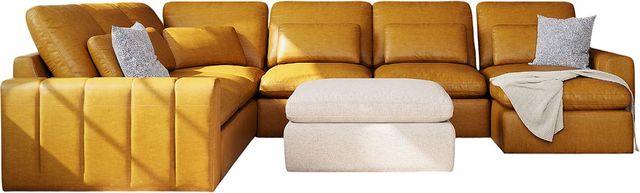 Palliser® Furniture Customizable Dawson Max 4-Piece Right-Arm Facing L-Shape Sectional and Chaise-0
