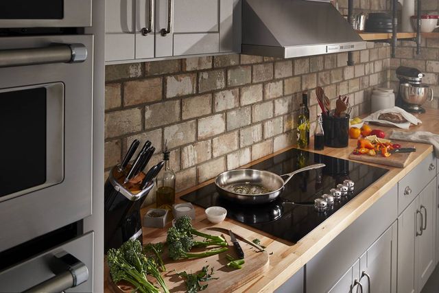 KitchenAid® 36" Black Electric Cooktop-3