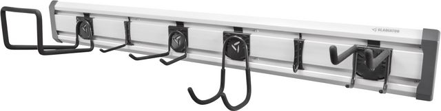 Gladiator® GearTrack® Gray Lawn and Garden Garage Wall Organizer-0
