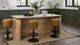 Nest Home Collections Mushroom Black/Brown Counter Stool-1