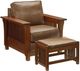 Fusion Designs Customizable Bungalow Mission Club Chair-1