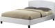 Titus Furniture White King Panel Bed-0