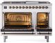 Ilve® Nostalgie II Series 48" Custom RAL Color Pro Style Dual Fuel Range-2