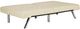dhp furniture® Emily Vanilla Convertible Futon-2