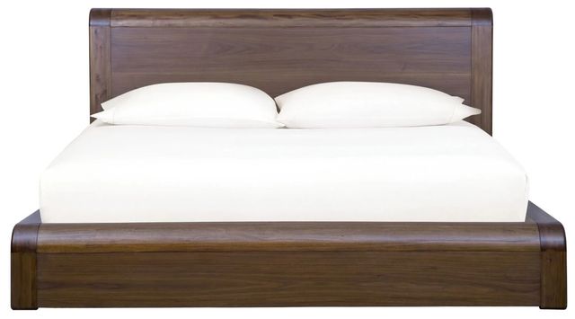 Modus Furniture Totes English Walnut Eastern King Platform Bed-3