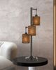 Cal® Lighting & Accessories Connell Dark Bronze Table Lamp-1