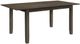 Monarch Specialties Inc. Gray 72" Dining Table With Extension-0