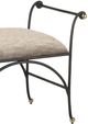 Currey & Company Mabel Sandstone Ottoman-1