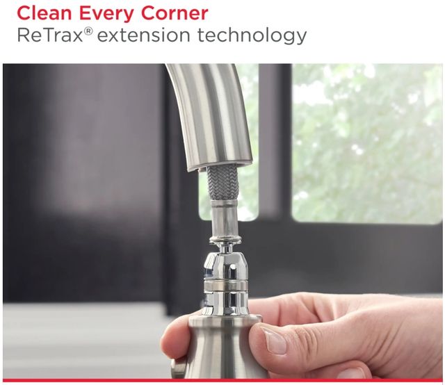 American Standard Delancey® Polished Nickel Single-Handle Pull-Down Function Bar Faucet-4