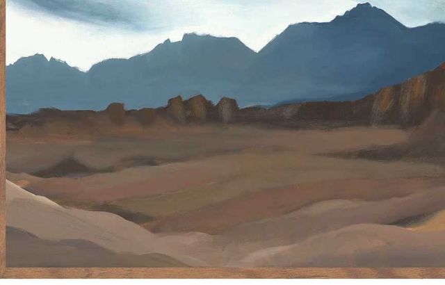 Classic Home Desert Painting by Buddy Whitlock-1