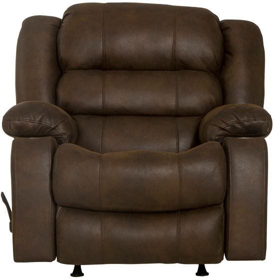 Catnapper® Beckley Walnut Rocker Recliner with Dual Cupholders-1
