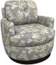 Best® Home Furnishings Customizable Skipper Swivel Barrel Chair with Espresso Legs-0