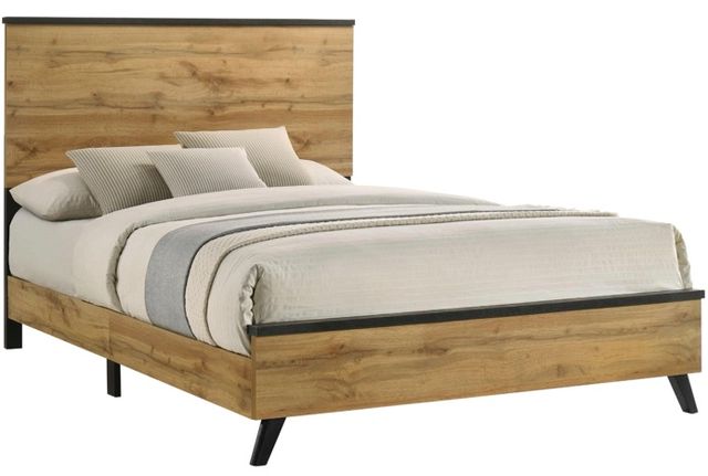 Coaster® Kaywood Natural Pine Full Panel Bed-0