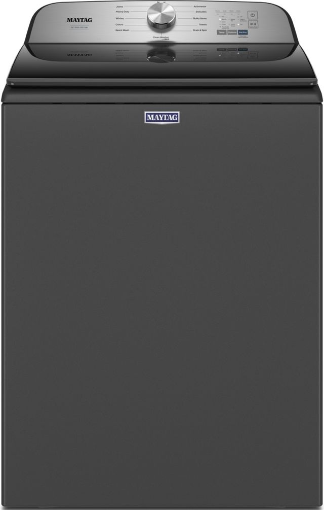 Laveuse à chargement vertical Maytag® Pet Pro de 5.4 pi³ - Noir mat