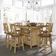 Liberty Furniture Lindsey Farm 7-Piece Brown/Natural Gathering Dining Table Set-1