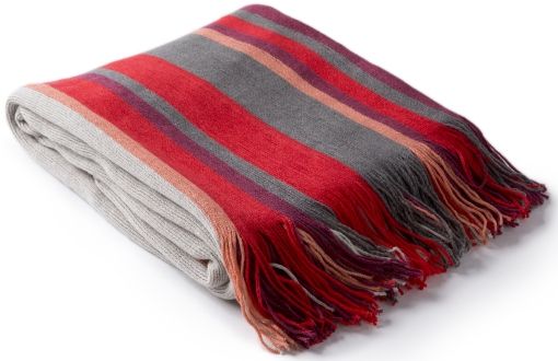 Surya Topanga Multi-Color 50"x60" Throw Blanket-1