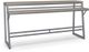 Amisco Customizable Crawford Thermo Fused Laminate Console Table-0