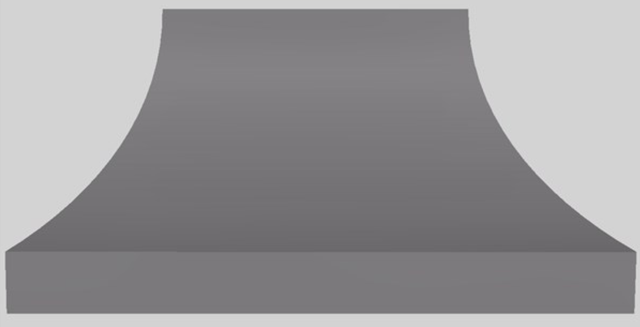 Vent-A-Hood® Designer Series 60" Gunsmoke Wall Mounted Range Hood-0