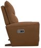 La-Z-Boy® Belmont Camel Leather Power Rocking Recliner with Headrest-3