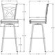 Amisco Customizable Marcus Swivel Bar Stool-2