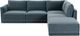 TOV Furniture Willow 5-Piece Blue Right-Arm Facing Sectional-0
