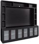 aspenhome® Perry Black Console and Hutch-0