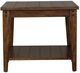 Liberty Furniture Lake House Rustic Brown Oak Square Lamp Table-2