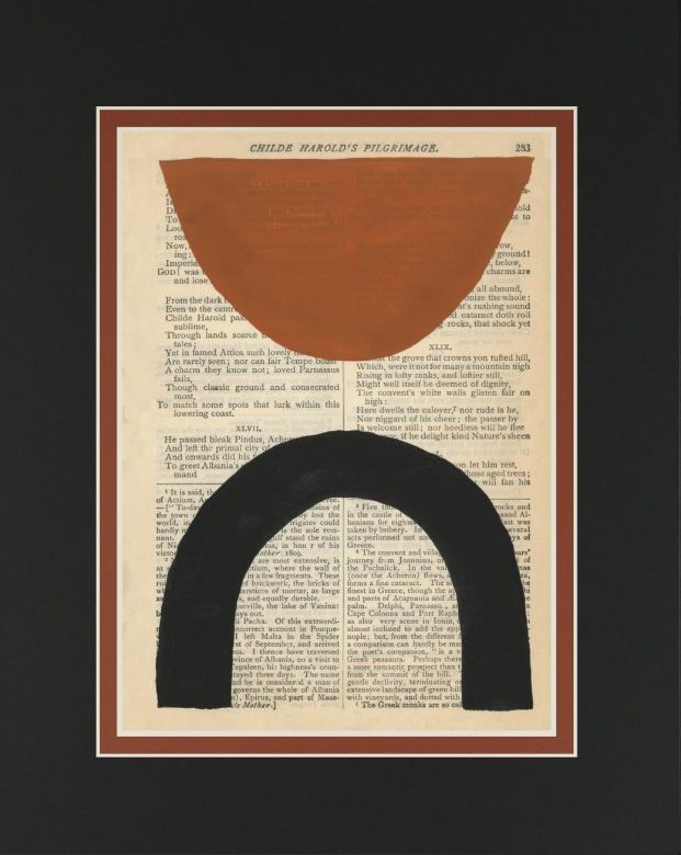 Classy Living Renee W. Stramel Modern Prose I 34"W Wall Art-1