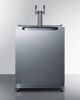 Summit® Stainless Steel Commercial Dual Kombucha Dispensing Tap Kit-1