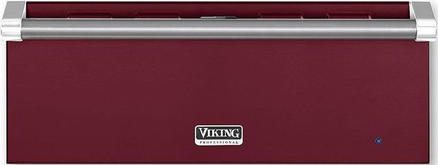 Viking® Professional 5 Series 27" Warming Drawer-Burgundy-0