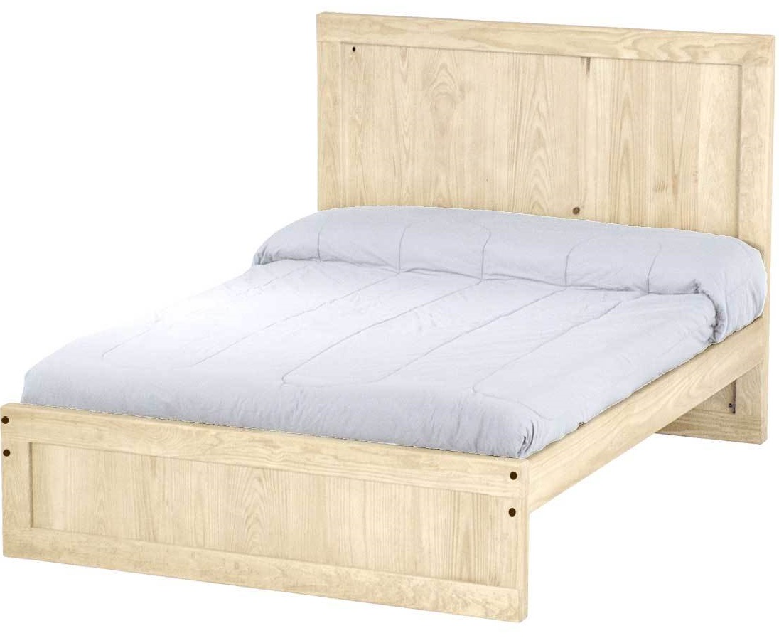 Unfinished twin bed discount