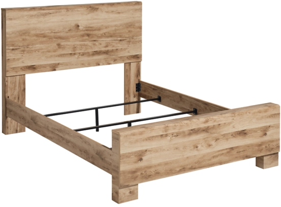 Signature Design by Ashley® Hyanna Tan Queen Panel Bed-1