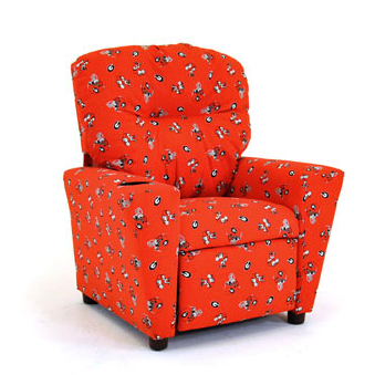 Kidz World Collegiate Living Room Youth Recliners-0