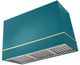 AGA Loge 48" Salcombe Blue Wall Mounted Range Hood with Antique Brass Trim-0