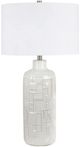 Crestview Collection Contemporary White Table Lamp-0
