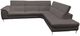VIG Furniture Coronelli Collezioni Viola 3-Piece Grey Right-Arm Facing Sofa Sectional and Chaise-4
