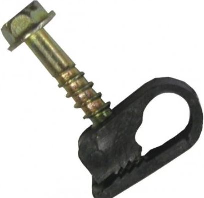Eagle Aspen Single Flexible Cable Clips with Screws (100 Pack)-0