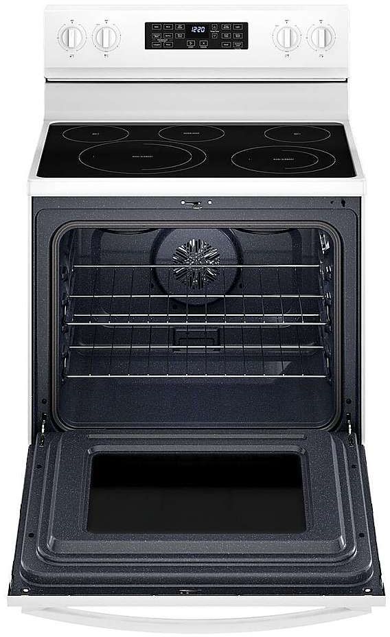Whirlpool® 30" White Freestanding Electric Range with 5-in-1 Air Fry Oven-3