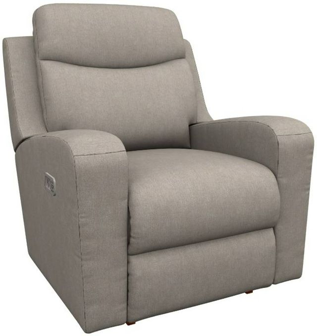 La-Z-Boy® Emmons Ivory Power Rocking Recliner with Headrest and Lumbar-0