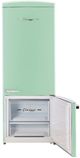 Unique® Appliances Classic Retro 28" 17 Cu. Ft. Summer Mint Green Counter Depth Bottom Freezer Refrigerator-4