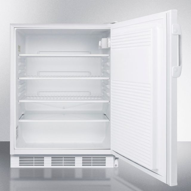Summit® 5.5 Cu. Ft. White Compact Refrigerator-SER# 1395-3