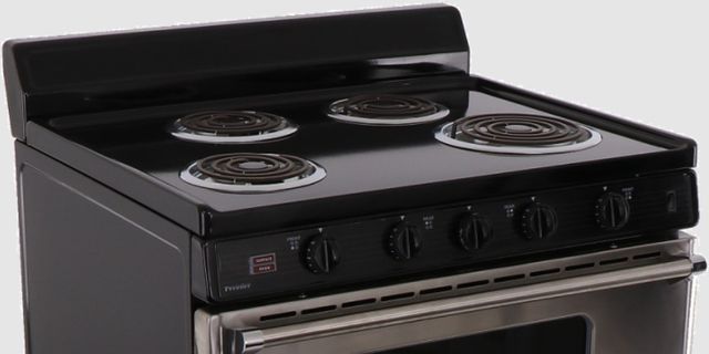 Premier 30" Black Freestanding Electric Range-1