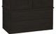 Crate Designs™ Furniture Espresso Comb Armoire-3