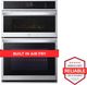 LG 30” PrintProof® Stainless Steel Electric Built In Oven/Microwave Combo-1